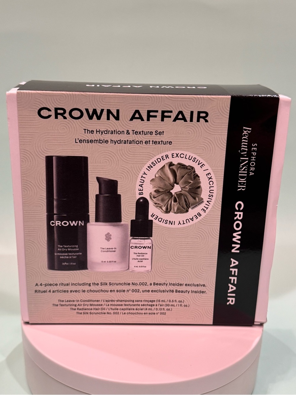 Crown Affair Sephora Beauty Insider Hydration & Texture Set for Hair